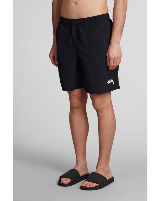 Stussy Beachwear In Black Polyester for men