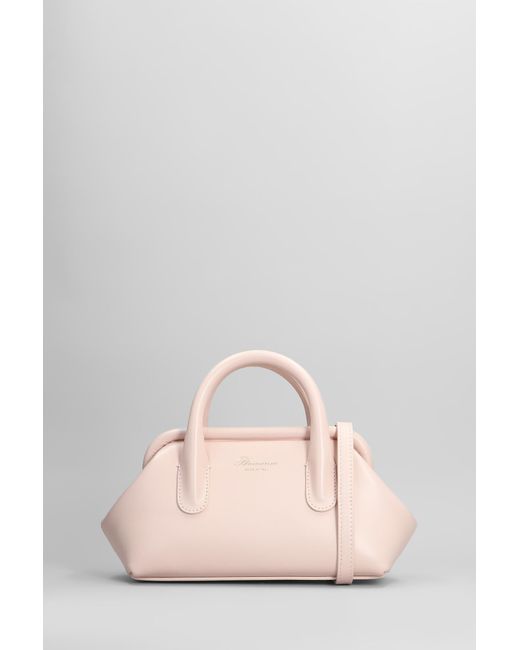 Borsa a spalla in Pelle Rosa di Blumarine in Pink