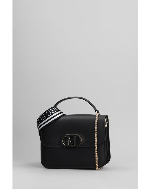 Borsa a spalla Flat Ear in ecopelle Nera di Marc Ellis in Black