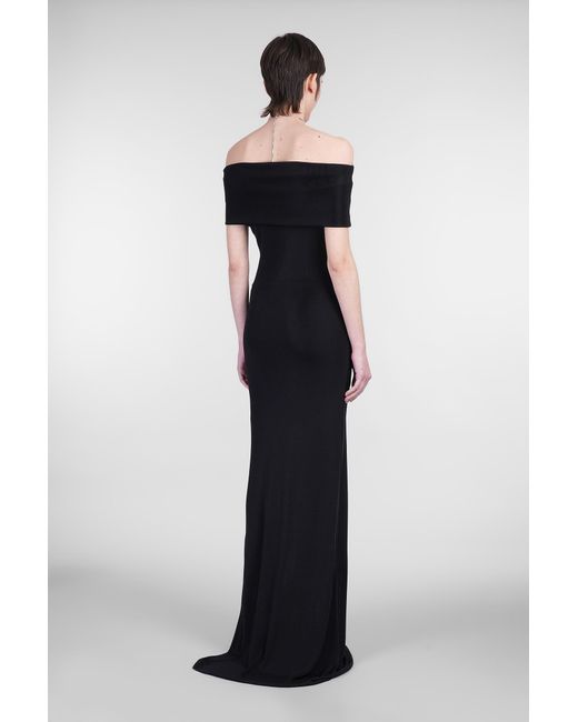 Abito donna in viscosa Nera di MVP WARDROBE in Black