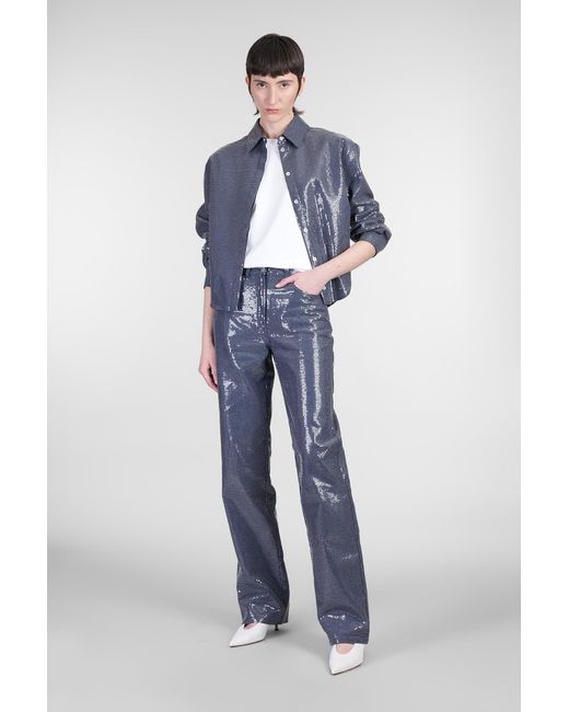 Camicia in Cotone Blu di MVP WARDROBE in Blue