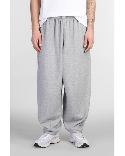 Pantalone Club Oversized Pant in Cotone Grigio di Nike in Gray da Uomo