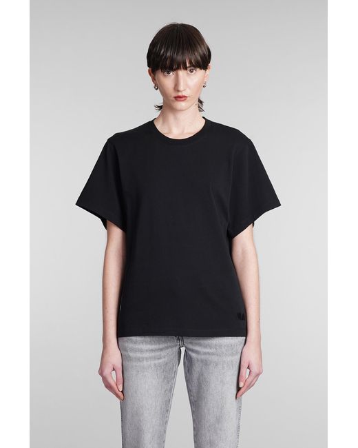 IRO Edjy T-shirt In Black Cotton