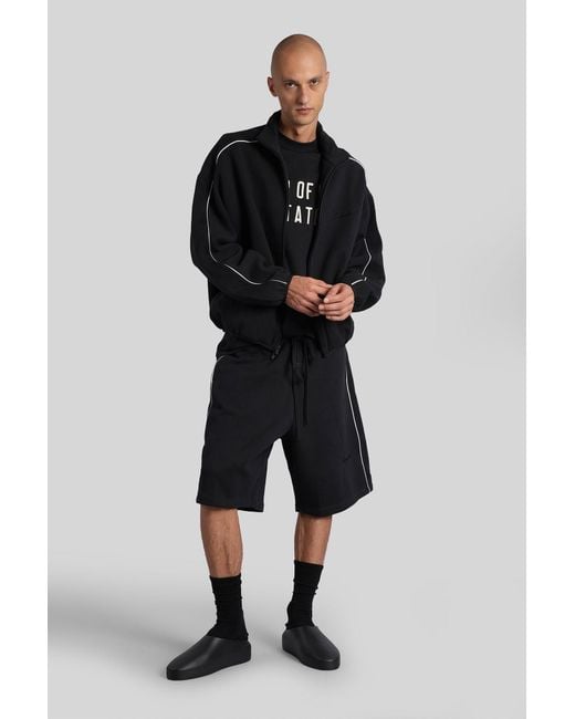 Fear Of God Shorts In Black Cotton for men