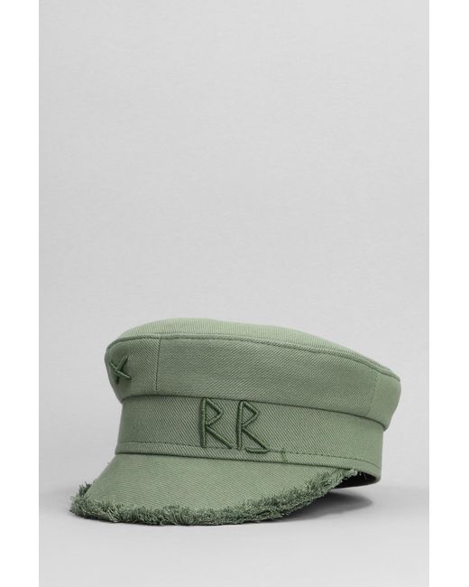 Cappello in Cotone Verde di Ruslan Baginskiy in Green