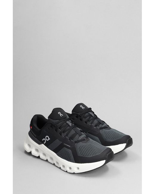 Sneakers Cloudrunner 2 in Poliestere Nera di On Shoes in Black da Uomo
