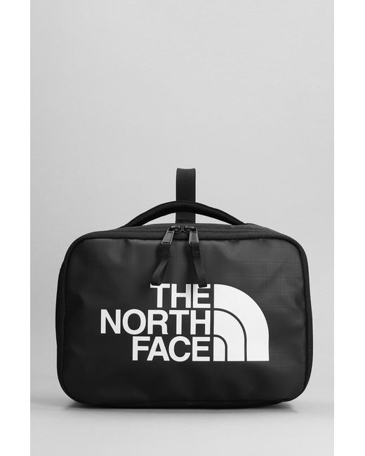 The North Face Gray Hand Bag In Black Polyamide for men