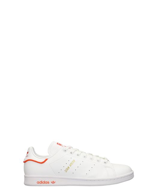 adidas Stan Smith Sneakers In White Leather for Men | Lyst