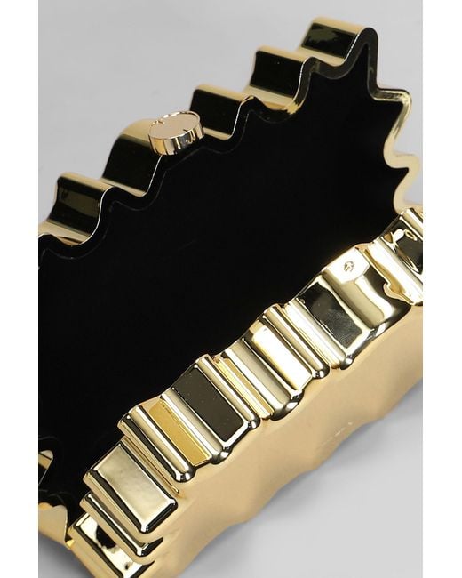 Pochette Paloma in ABS Oro di Cult Gaia in Metallic