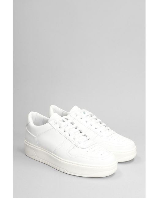 National Standard Edition 11 Low Sneakers In White Leather for men