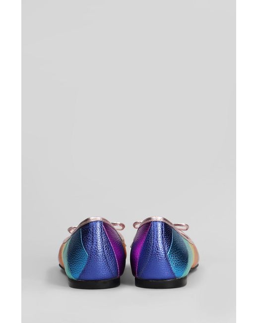 Ballerine Eagle in Pelle Multicolor di Kurt Geiger