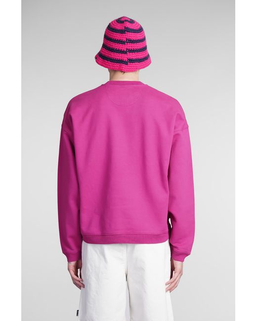 Felpa sales stussy fucsia