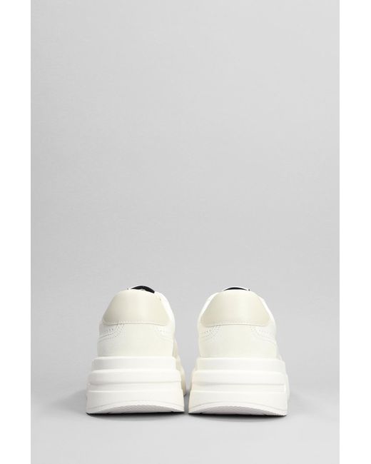 Sneakers Impuls Bis in Pelle Bianca di Ash in White
