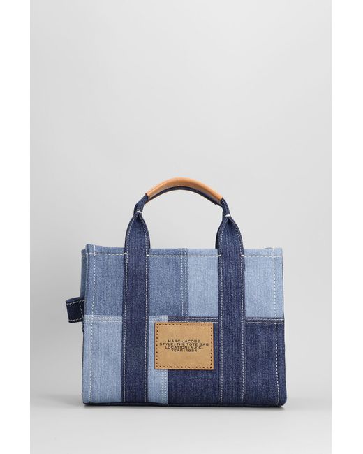 Marc Jacobs The Small Tote Tote In Blue Denim