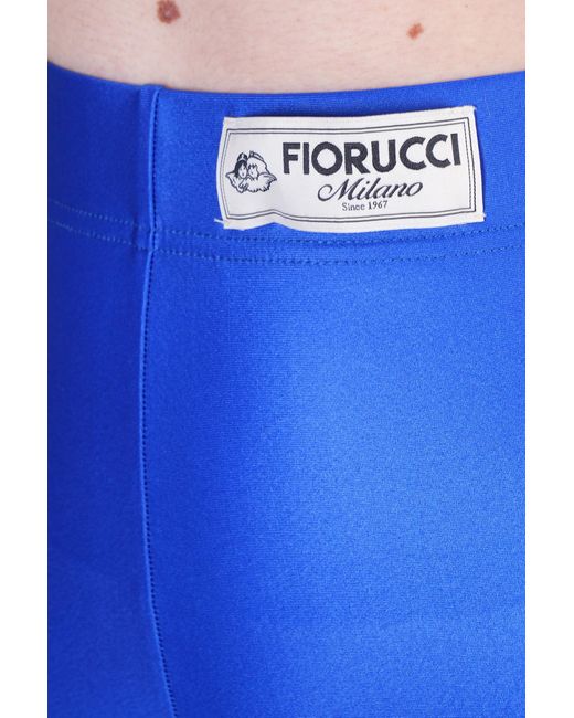 Leggings in Poliammide Blu di Fiorucci in Blue