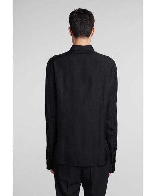 SAPIO N16 Shirt In Black Polyamide Polyester for men