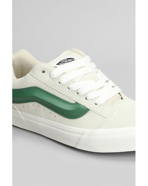 Vans Green Knu Skool Sneakers for men