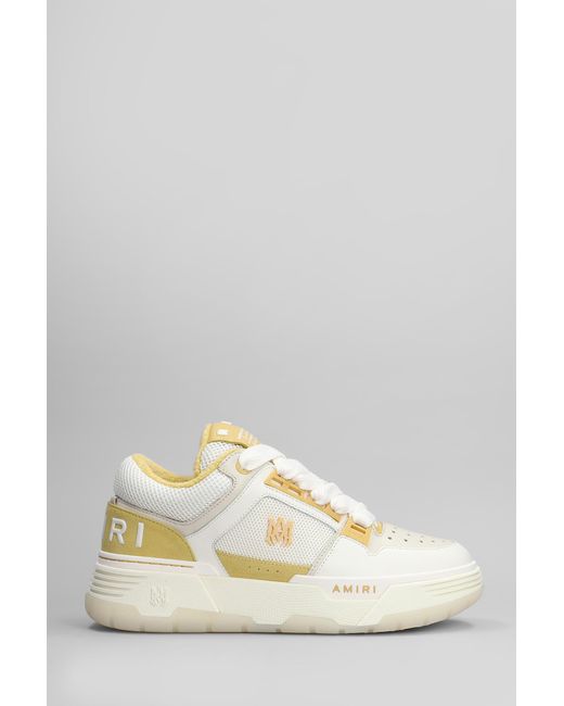 Sneakers Ma1 in pelle e tessuto Beige di Amiri in White da Uomo