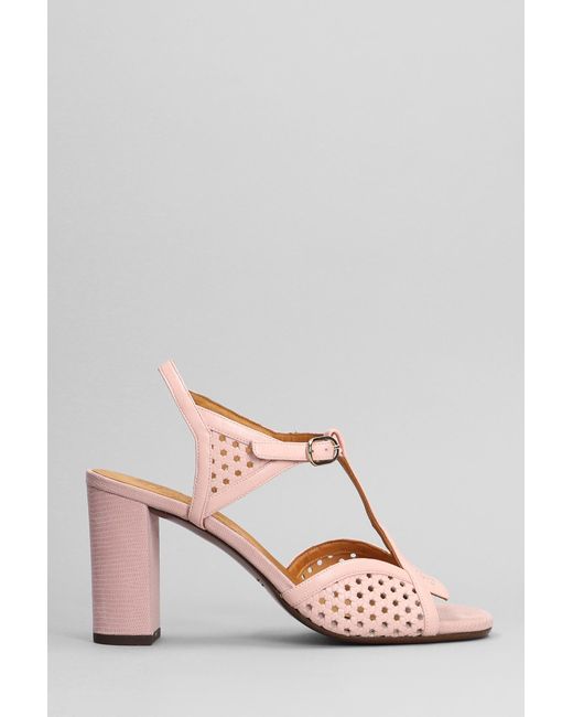 Chie Mihara Pink Bessy Sandals
