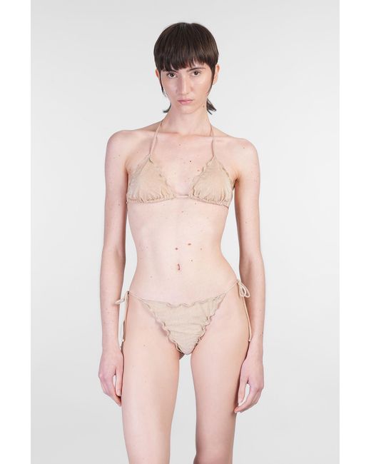 Beachwear Sagittarius in Poliammide Oro di Mc2 Saint Barth in Pink
