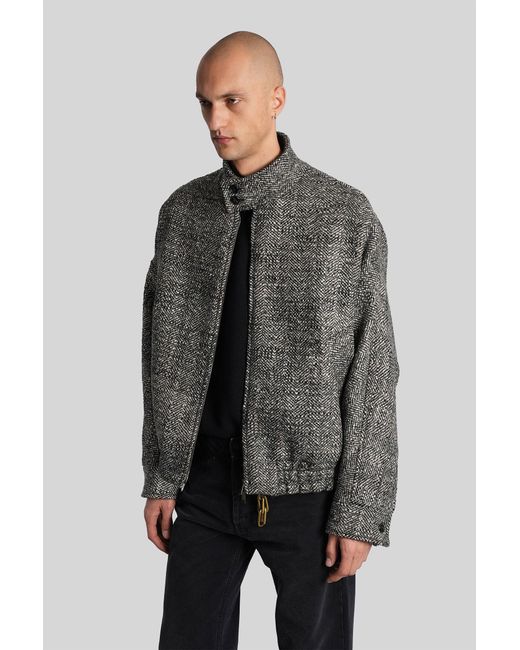 Giacca Casual Lee in Lana Grigia di DARKPARK in Gray da Uomo