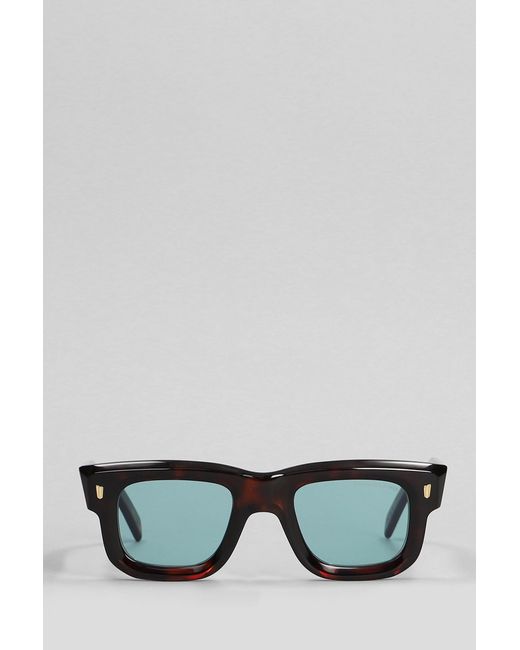 Cutler & Gross Gray 1402 Sunglasses In Black Acetate