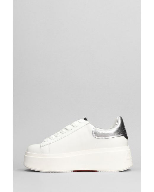 Ash White Moby Sneakers