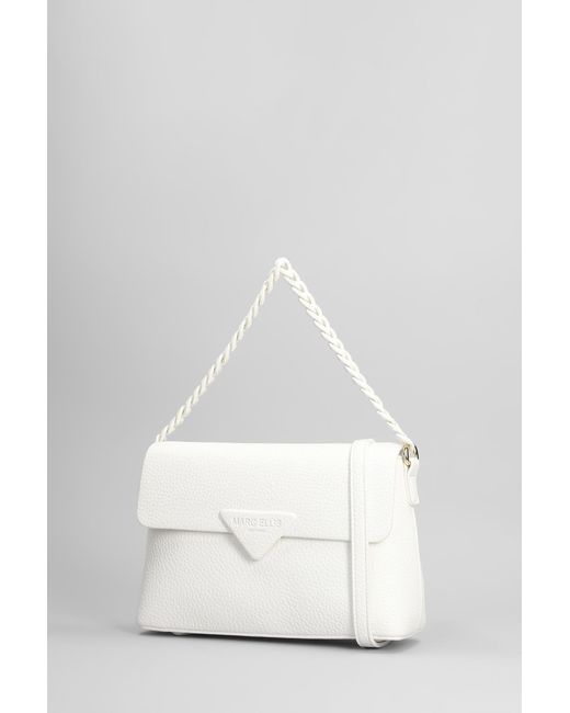 Borsa a spalla Jasmyne in ecopelle Bianca di Marc Ellis in White