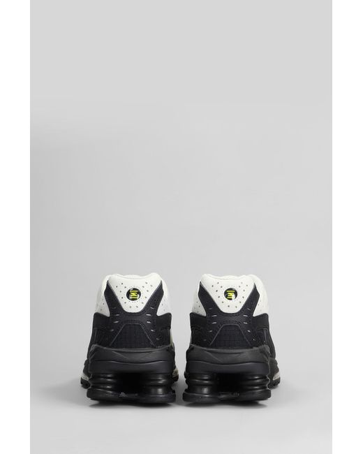 Sneakers Shox Ride 2 in pelle e tessuto Bianco di Nike in White da Uomo