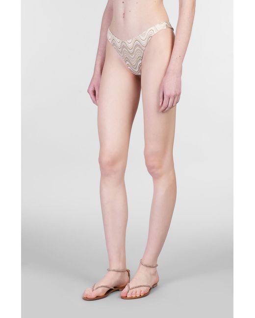 Beachwear Naomi in Poliestere Beige di Mc2 Saint Barth in Pink