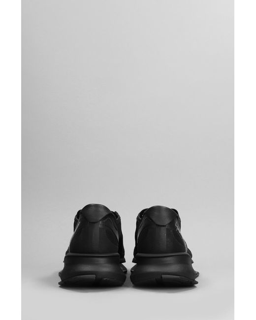 Y-3 Gray S-gendo Run Sneakers In Black Canvas for men