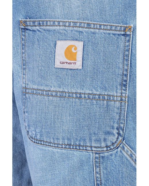 Carhartt Blue Single Knee Short Shorts for men