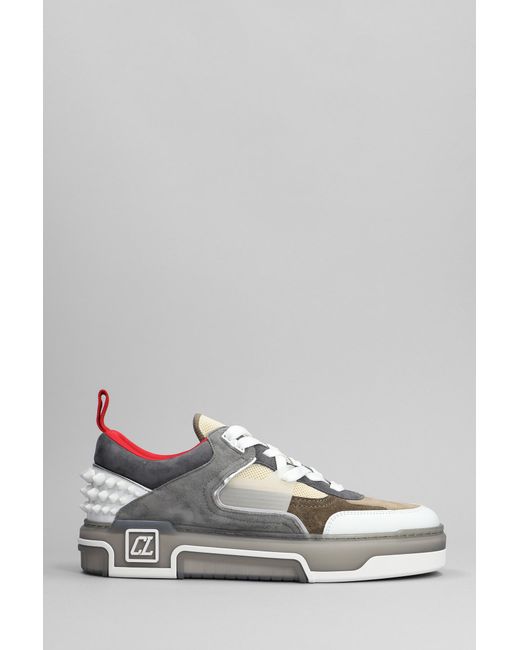 Sneakers Astroloubi in pelle di Christian Louboutin in Multicolor da Uomo