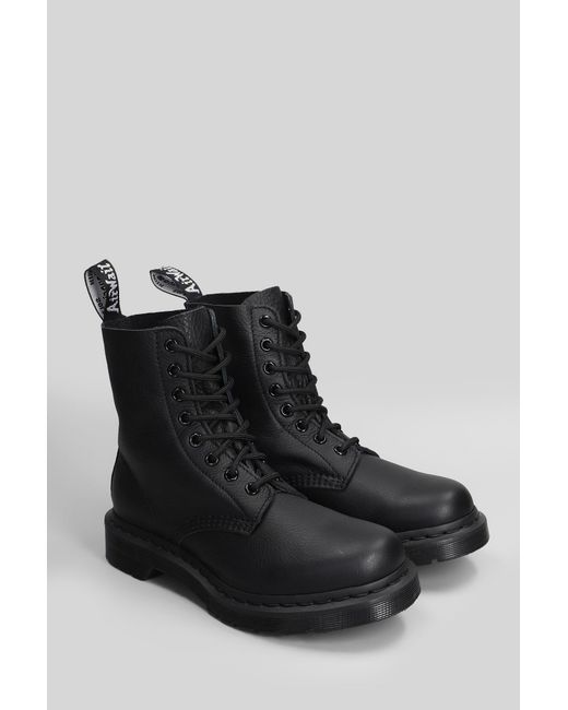 Dr. Martens Black 1460 Pascal Combat Boots