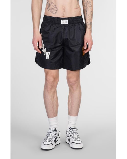 Barrow Shorts In Black Polyamide for men