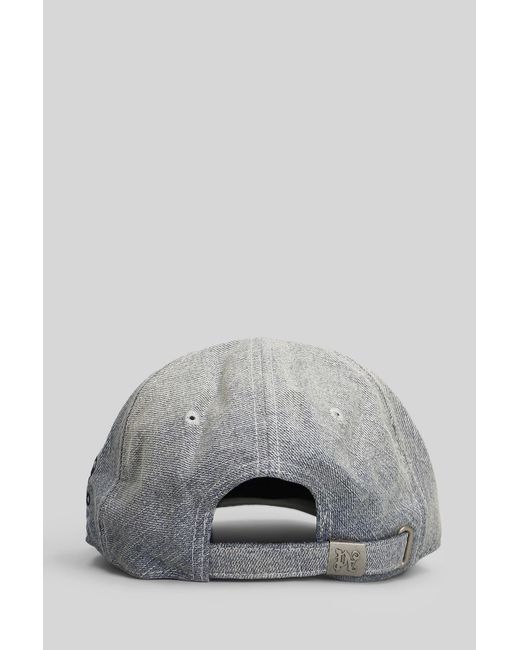 Palm Angels Gray Hats for men