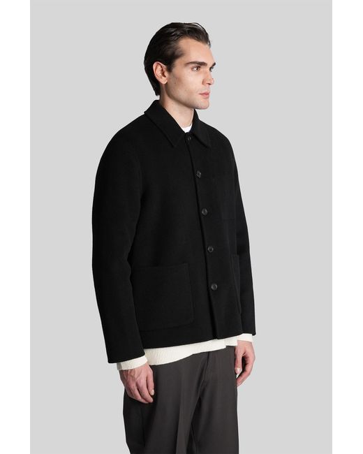 Grifoni In Black Wool for men