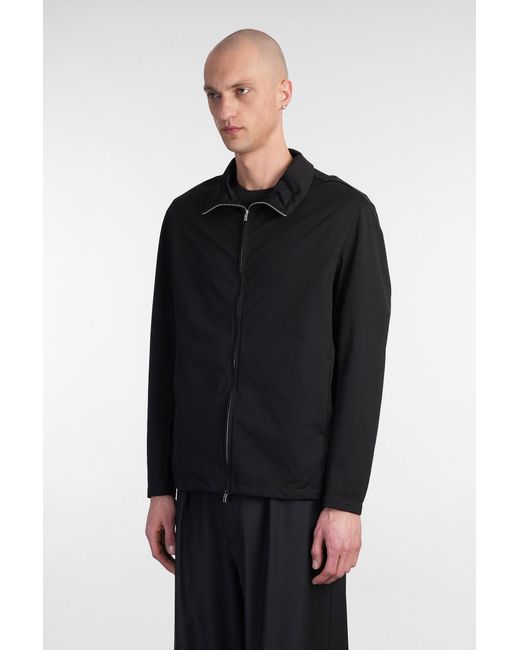 Attachment Casual Jacket In Black Polyester for men