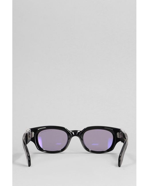 Cutler & Gross Gray The Great Frog Sunglasses In Black Acetate