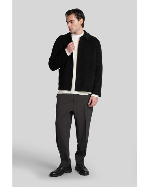 Grifoni In Black Wool for men