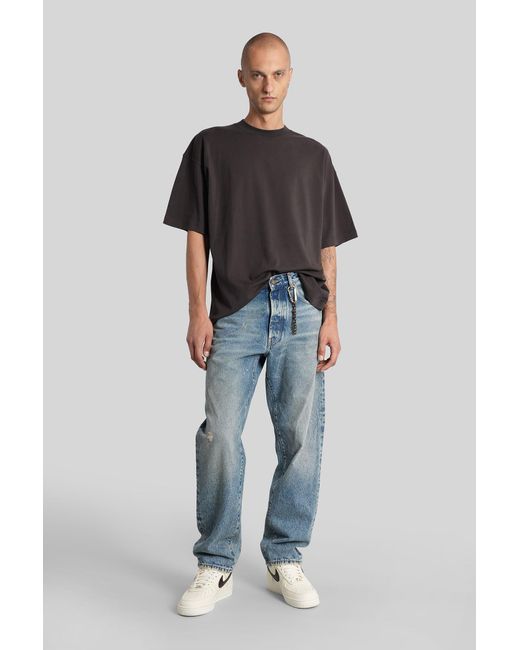 T-Shirt Mick in Cotone Marrone di DARKPARK in Black da Uomo