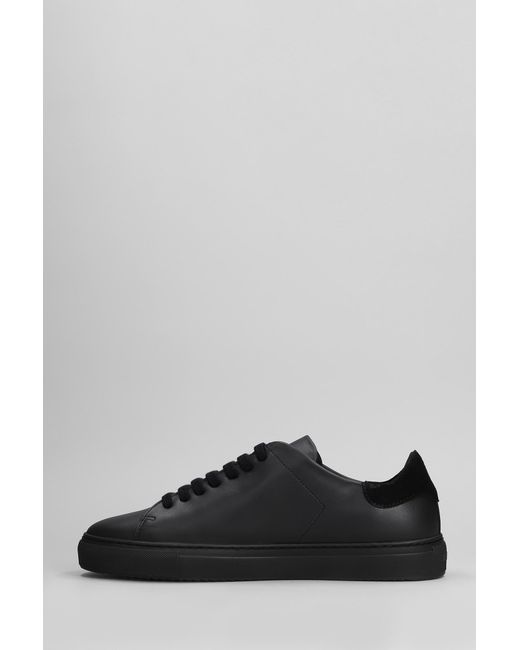 Sneakers Clean 90 in pelle e camoscio Nero di Axel Arigato in Black da Uomo