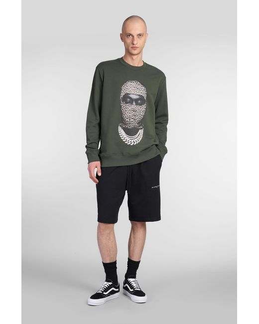 Felpa in Cotone Verde di Ih Nom Uh Nit in Gray da Uomo