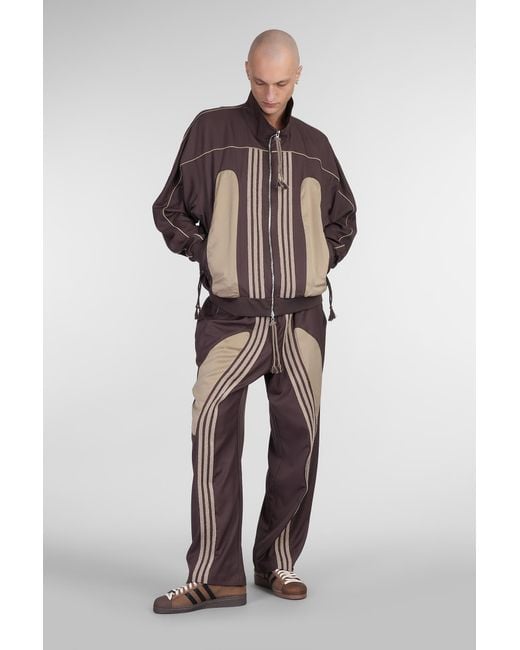 Felpa in Poliestere Marrone di Adidas x Song For the Mute in Brown da Uomo