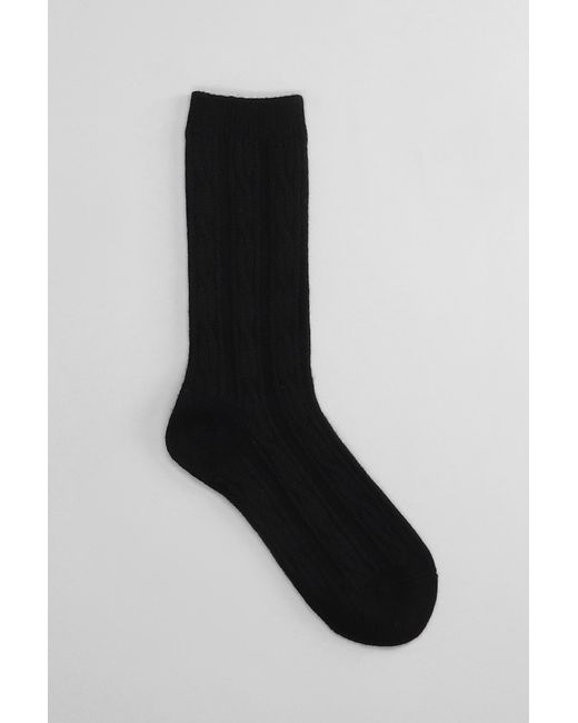 Stussy Socks In Black Cotton for men