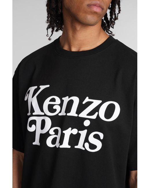 KENZO Black T-Shirt for men