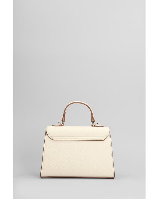 Borsa a spalla Iris M in ecopelle Bianca di Marc Ellis in Natural
