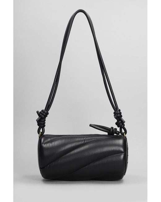 Fiorucci Mella Bag Shoulder Bag In Black Leather