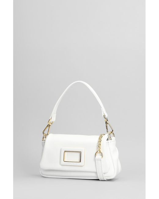 Borsa a spalla Virginia S Sa in ecopelle Bianca di Marc Ellis in White