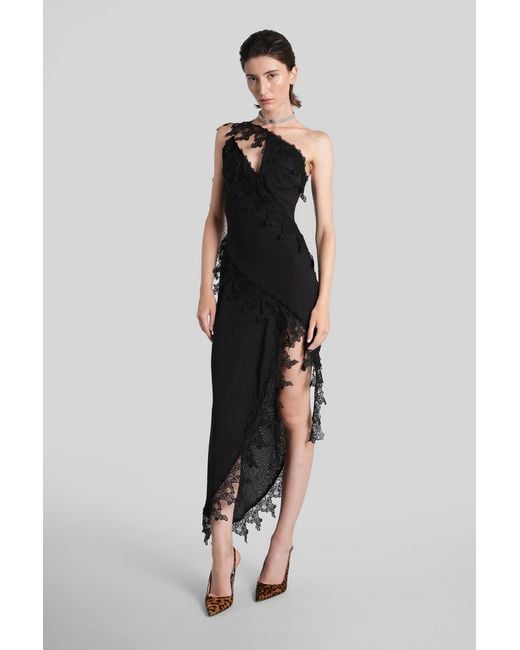 Blumarine Black Long Dress